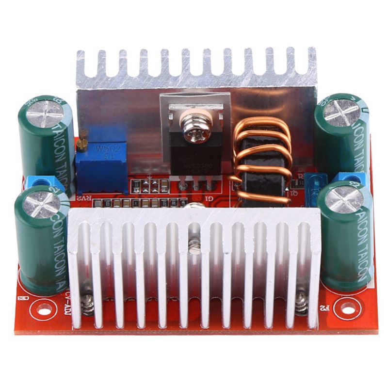 Mạch Tăng Áp DC-DC 15A 400W 8.5V-50V Có Chỉnh Dòng