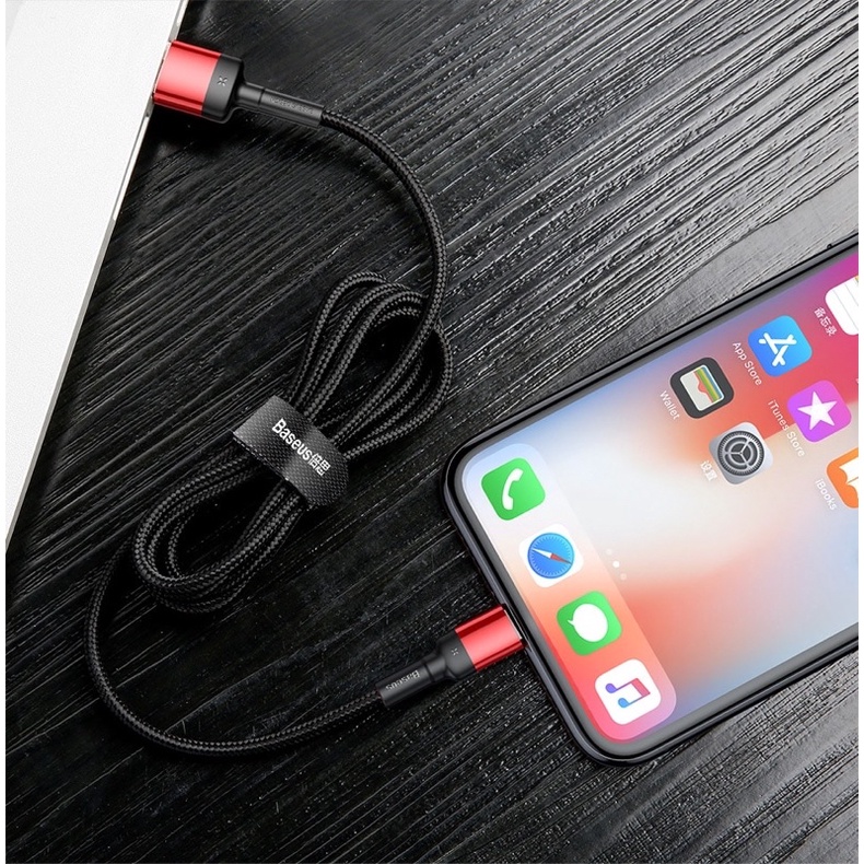 Dây Cáp Sạc Nhanh Và Truyền Dữ Liệu Chân IPhone Chính Hãng Basues - Cắm lapTop - Máy Tính Dài 1M