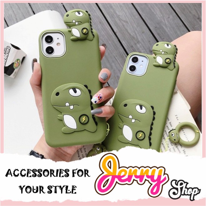 Ốp iphone - Ốp lưng Silicon Khủng Long Tia Chớp 6/6s/6plus/6s plus/7/8/7plus/8plus/x/xs/xs max/11/11pro max-Jerry Case