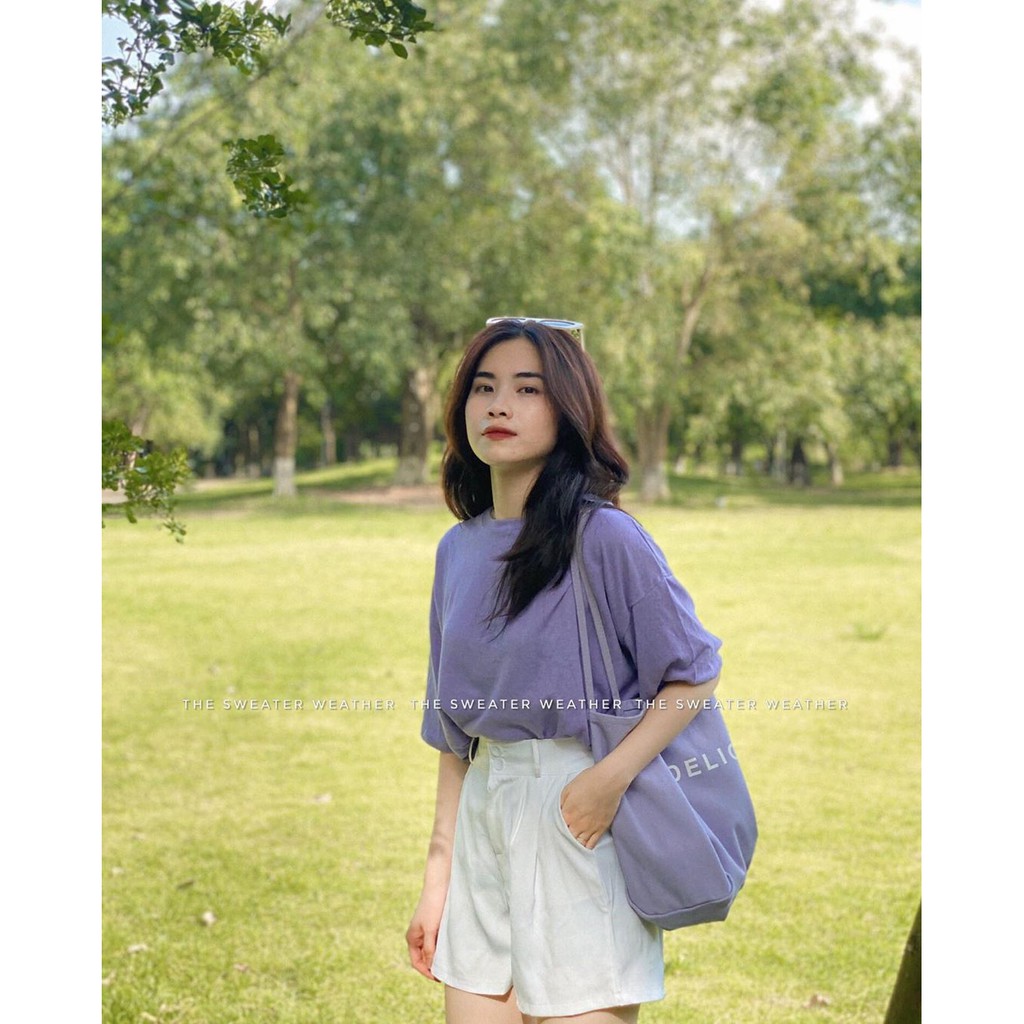 Quần short vải cạp cao hai cúc (ảnh thật) | BigBuy360 - bigbuy360.vn