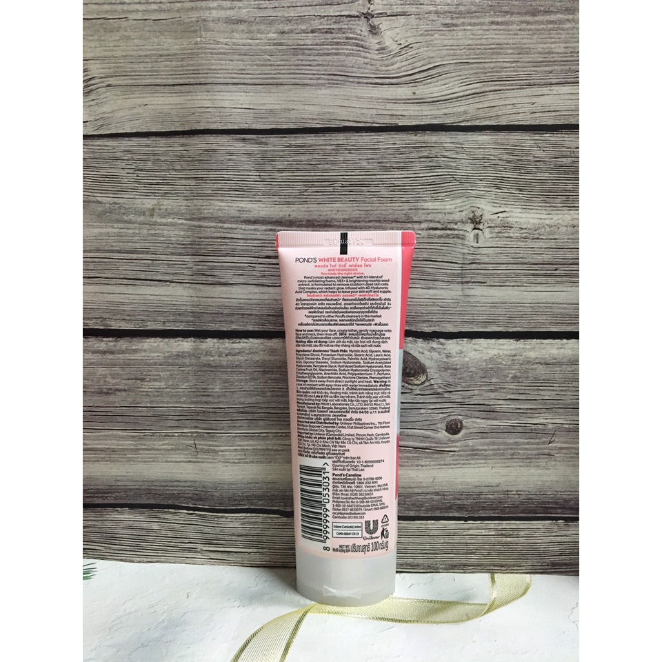 Sữa rửa mặt PONDS Thái Lan 100ml các màu
