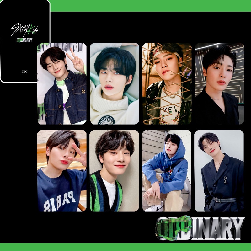 Bộ Sưu Tập Thẻ Ảnh Nhóm Nhạc Kpop Stray Kids Độc Đáo