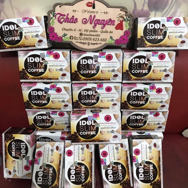 CAFE IDO SLIM CHUẨN THÁI. Mẩu mới giãn mạnh