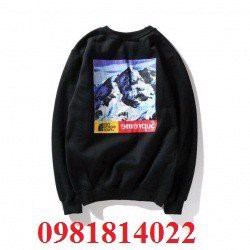 Áo Sweater Supreme x The N.orth Face - Form áo rộng rãi thuận tiện hoạt động