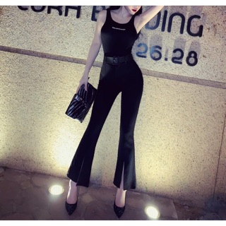 Quần loe ống xẻ sml