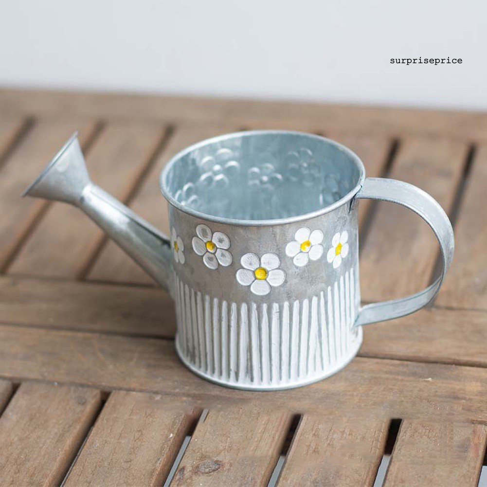 Chậu Hoa Khô Bằng Sắt Chạm Khắc Hoa Văn Tinh Tế Sang Trọng