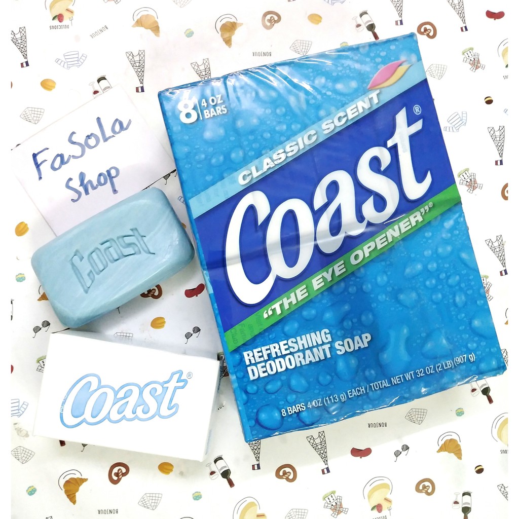 Xà phòng Coast 113g Mỹ 🇺🇸 xà bông soap USA