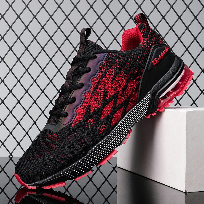 Đốm! Giày Thể Thao Chạy Bộ Siêu Nhẹ Thoáng Khí Siêu Nhẹ Size Lớn Thời Trang