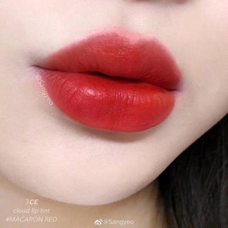 Son 3CE Cloud Liptint màu Macaron red đỏ quyến rũ