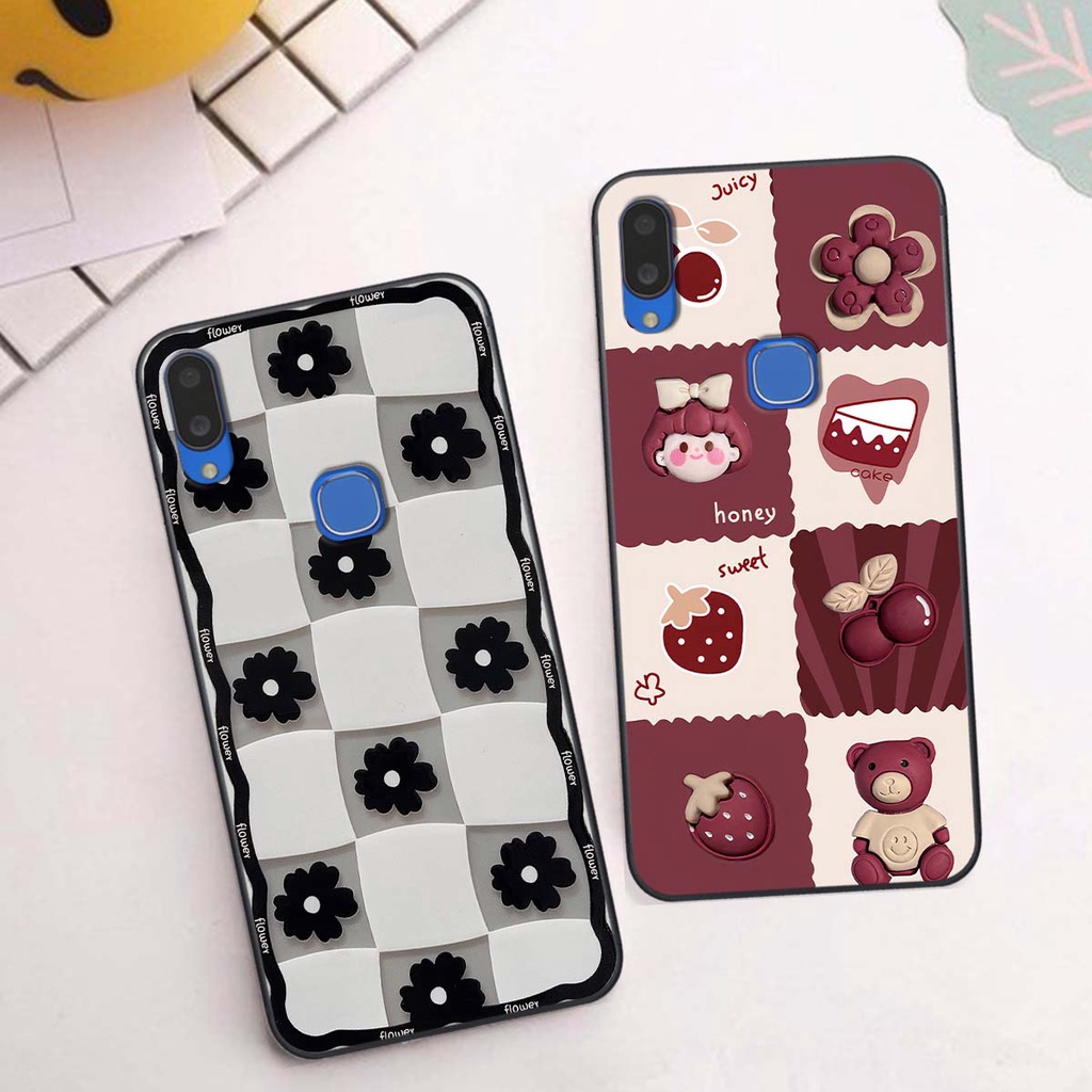 Ốp Vivo V11 / V11i in hình trái tim, caro kẹo ngọt đầy cá tính siêu đẹp siêu chất