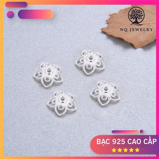 Charm S925 chụp hạt hoa 5 cánh