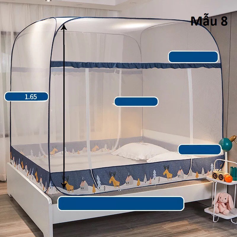 MAN001 Màn chụp đỉnh vuông 3 cửa chất liệu cao cấp hàng nhập - giá 700k