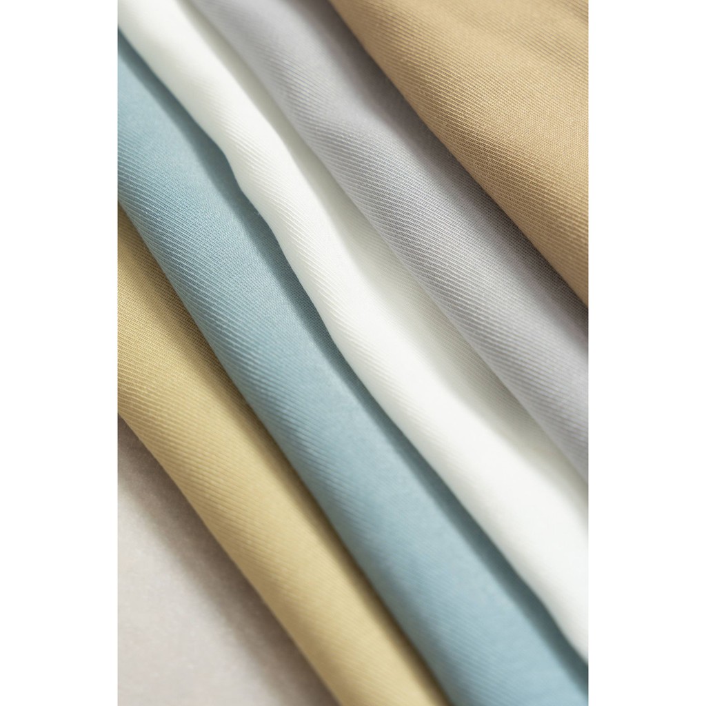 Áo sơ mi basic tay ngắn nữ MADELEN cánh dơi nhiều màu vải tơ lụa phong cách công sở | BigBuy360 - bigbuy360.vn