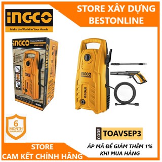 [SALE 10-10] MÁY RỬA XE 1400W INGCO HPWR14008