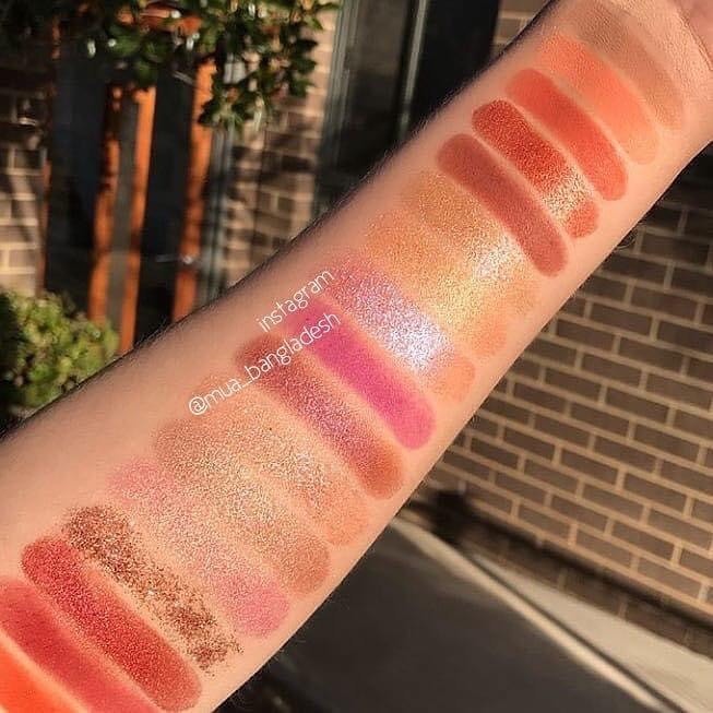 Bảng mắt Huda 18 ô các tone hot Desert Dusk - New Nude