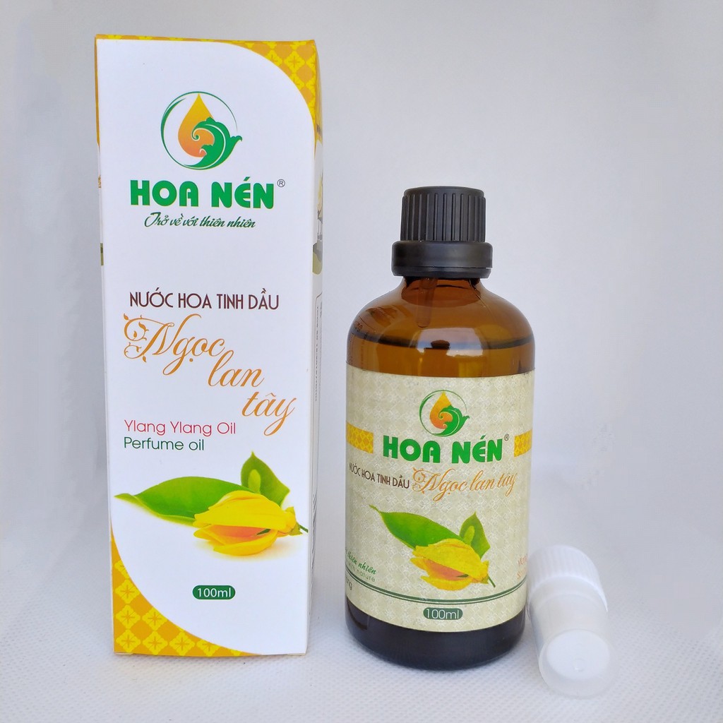 Tinh dầu Ngọc Lan Tây xịt phòng Hoa Nén 100ml_Giúp khử mùi, đuỗi muỗi, tạo hương thơm dịu nhẹ, sang trọng