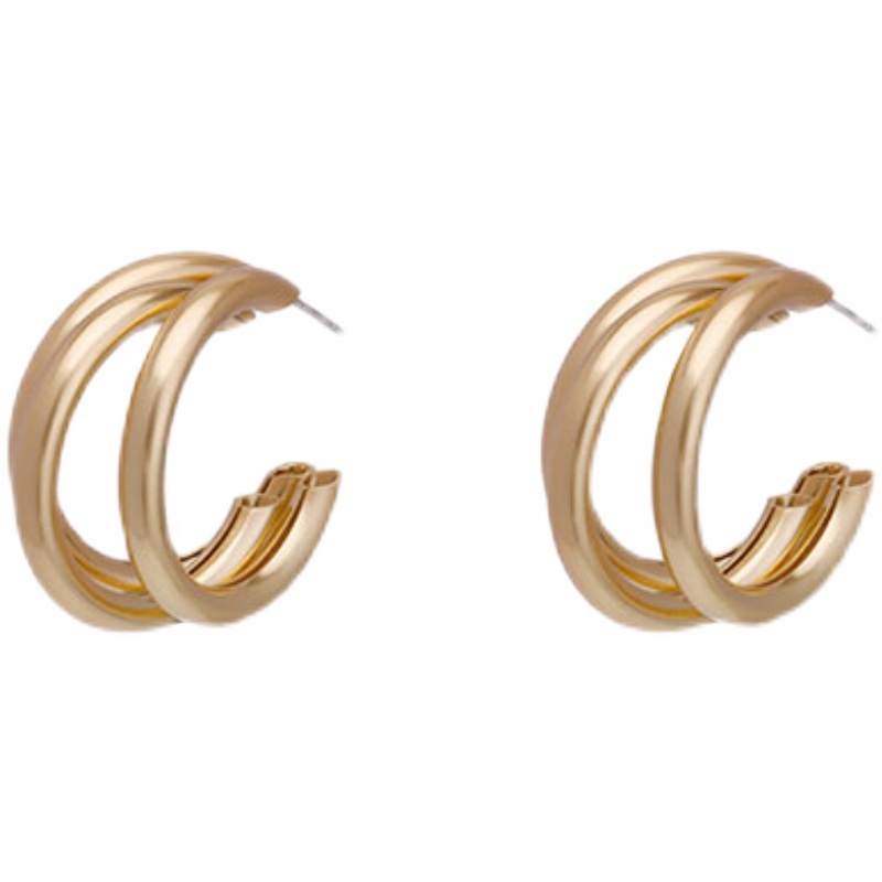 Khuyên Tai Nhiều Lớp Phong Cách Âu Mỹ Sang Trọng