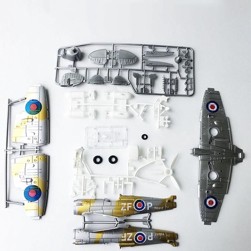 Mô hình máy bay spitfire tỉ lệ 1 : 48 tự lắp ráp