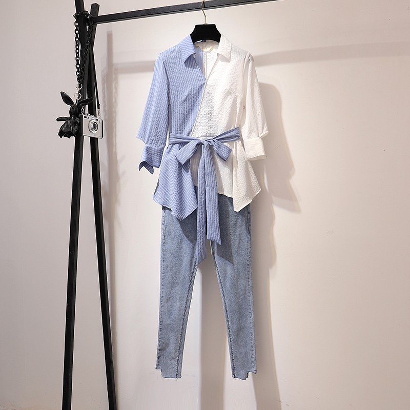 BIGSIZE áo sơ mi kiểu công sở AKBS011 Béo Style cho người béo mập 55-100kg - Phù hợp đi tiệc, công sở hoặc đi chơi | BigBuy360 - bigbuy360.vn