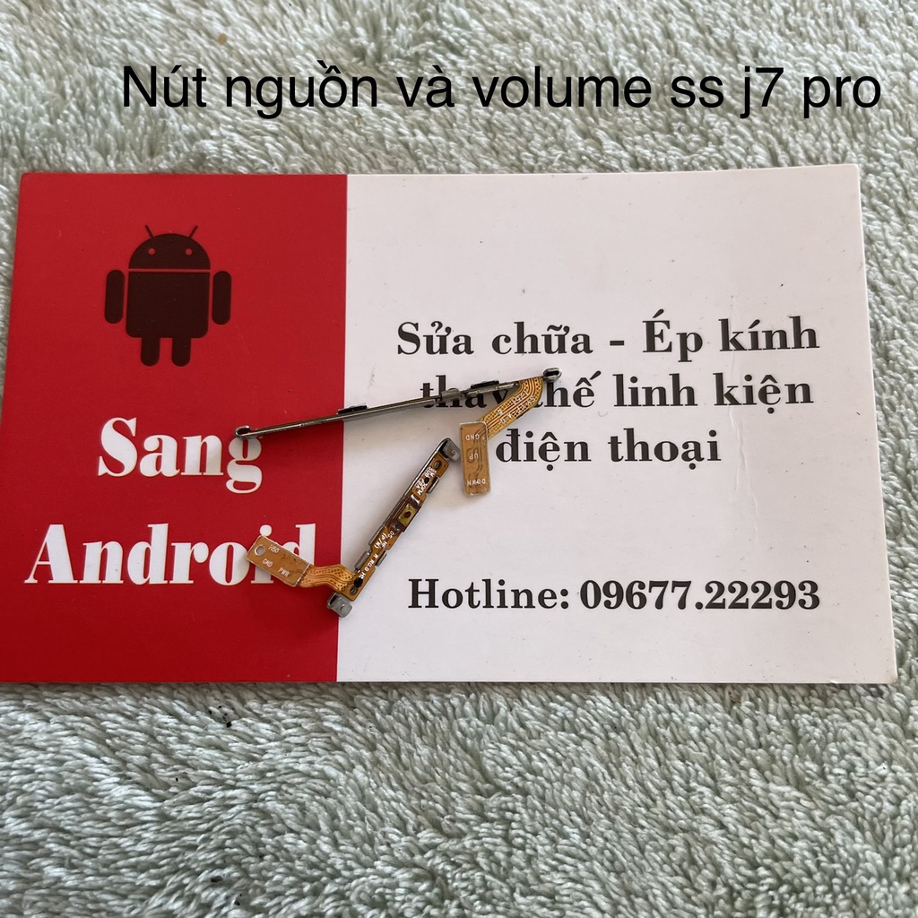 Nút Nguồn Và Volume Samsung J7 Pro Zin Chính Hãng