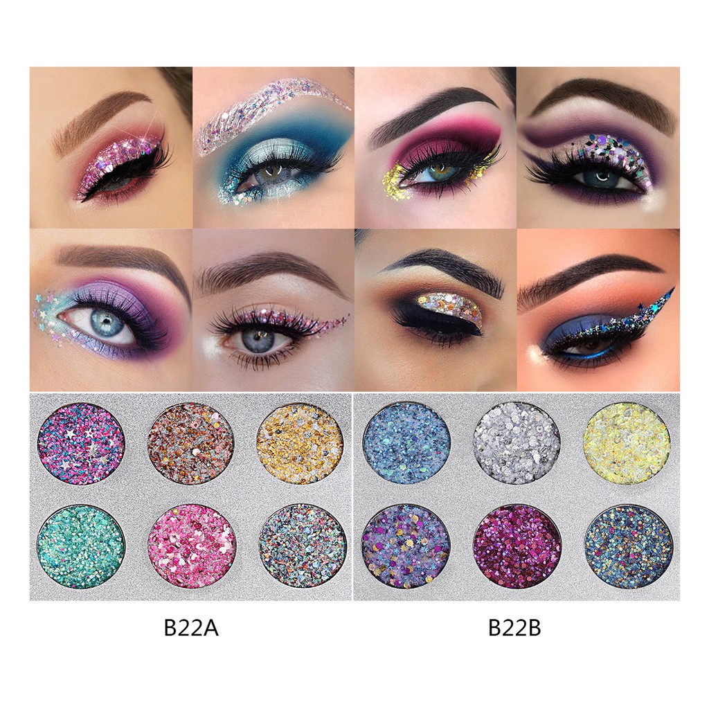 Bảng phấn mắt Beauty Glazed 6 mài kim cương lì | BigBuy360 - bigbuy360.vn