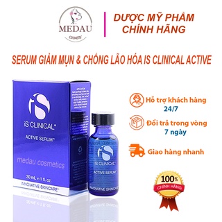 Serum kiểm soát dầu, giảm mụn cám, mụn đầu đen Active Serum iS Clinical