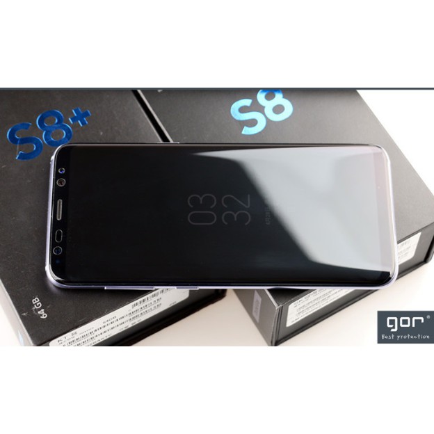 Bộ 3 miếng dán màn hình gor dành cho galaxy S8 ( 3 miếng dán trước và dán carbon)