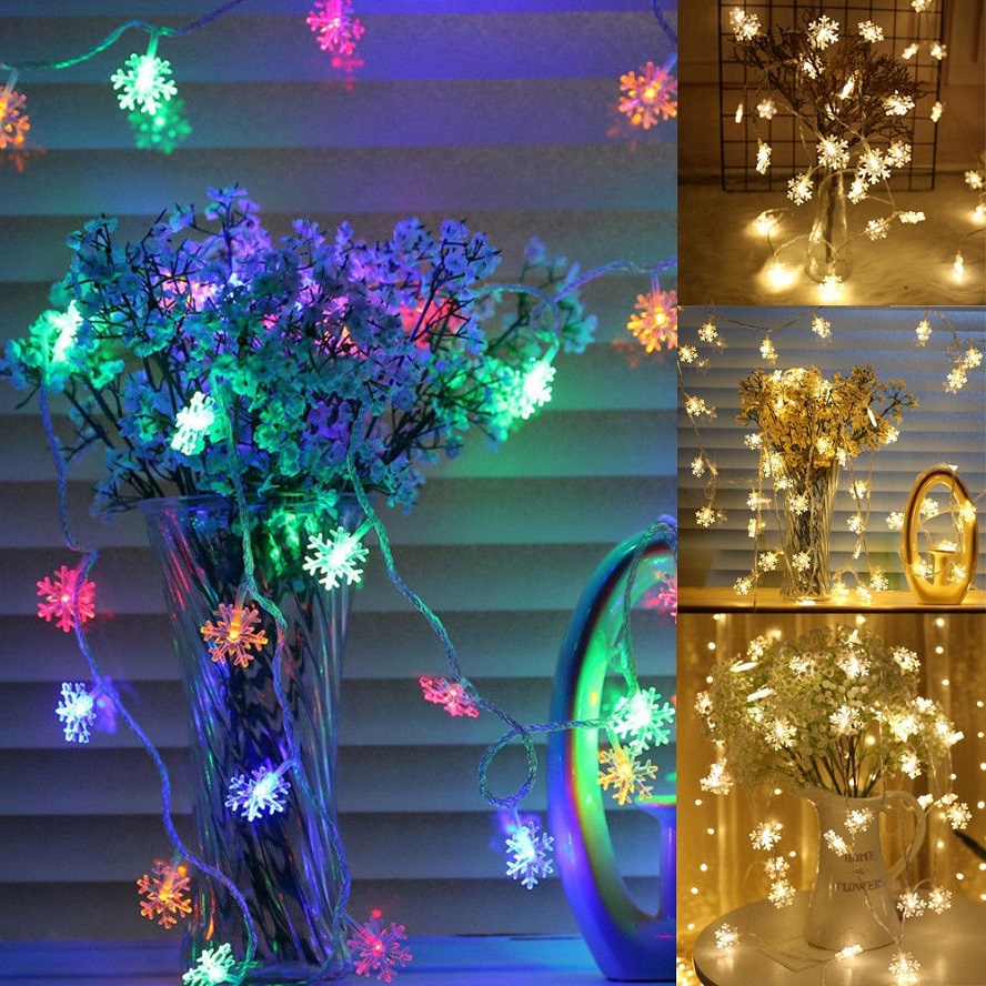 Dây đèn led - đèn nháy decor trang trí nội thất - tiệc tùng dịp đặc biệt, sinh nhật lễ Tết nhiều màu