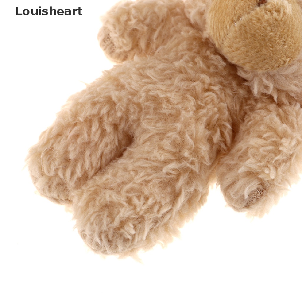 Bộ 2 Gấu Nhồi Bông 12cm Xinh Xắn Chất Lượng