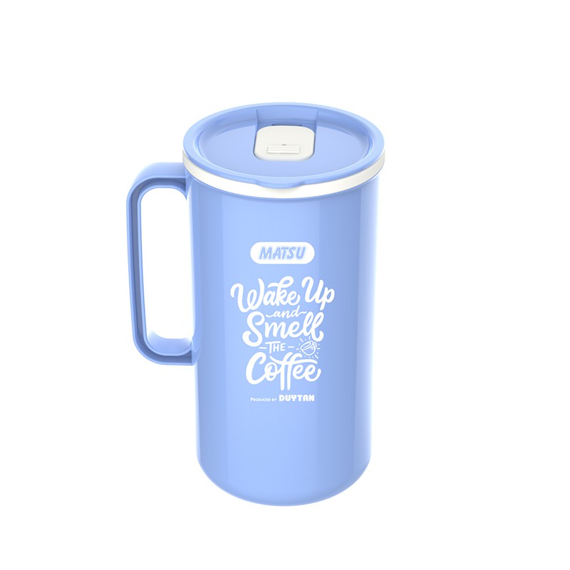 Ca Tròn Matsu 2 Lớp dung tích 750ml & 500ml Nhựa duy tân