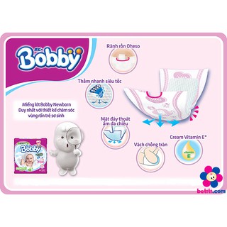 Miếng Lót Bobby Newborn 1 (64 miếng)