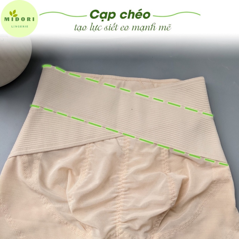 Quần Gen Bụng SIÊU ĐỊNH HÌNH Cạp Cao Siết Eo Chống Cuộn Nâng Mông Hiệu Quả