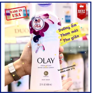 Sữa tắm olay fresh outlast 650ml