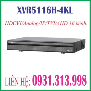Đầu ghi hình 16 kênh 5 in 1 dahua xvr5116h-4kl-x
