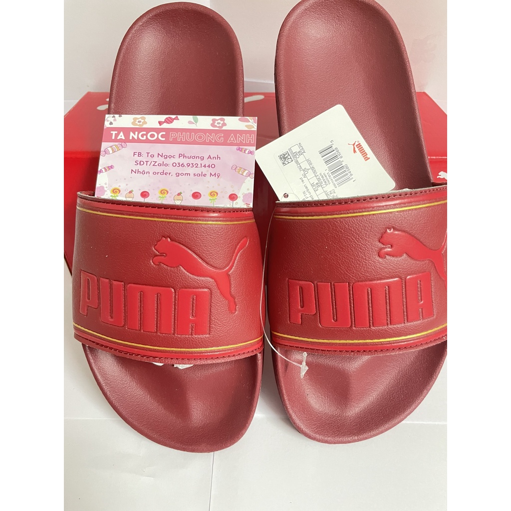 DÉP PUMA LEADCAT FTR ĐỎ QUAI NGANG
