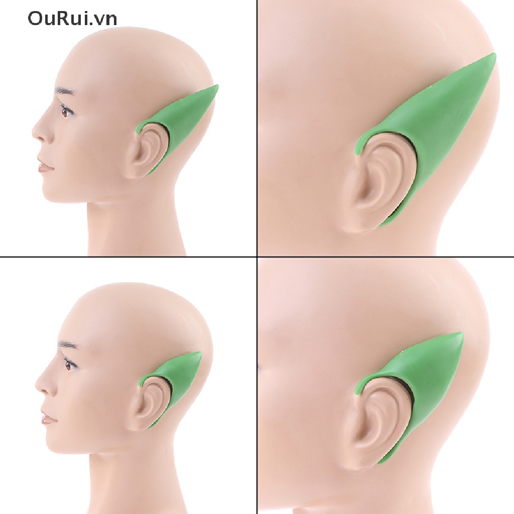 1 Cặp Tai Yêu Tinh Mềm Mại Hóa Trang Halloween