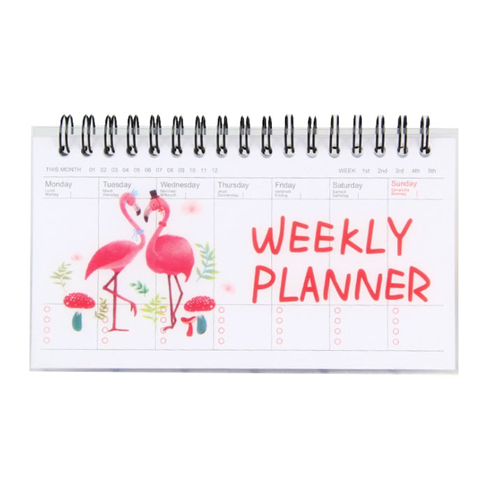 Sổ kế hoạch tuần Valentine tình nhân (Weekly Planner)