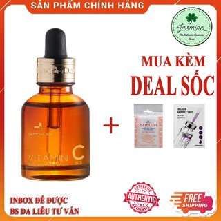 SERUM TRẮNG DA, MỜ THÂM NÁM, CHỐNG LÃO HÓA DA GOODNDOC VITAMIN C CHÍNH HÃNG JASMINE