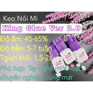 Keo nối mi tự nối không cay siêu bền và nhanh khô Hani