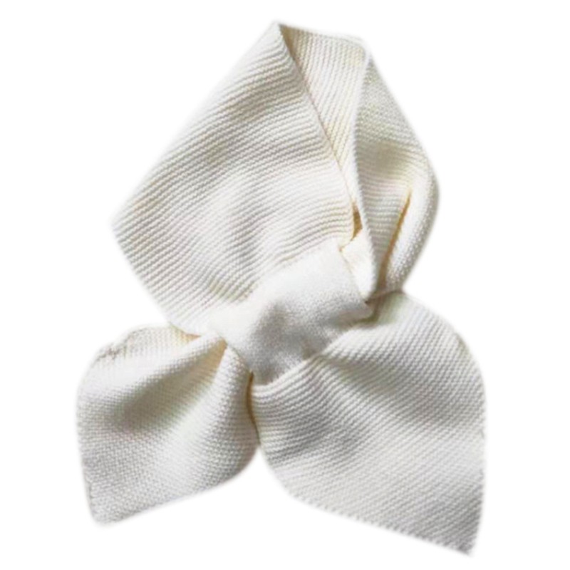 Khăn Choàng Cổ Dệt Kim Màu Trơn Thanh Lịch