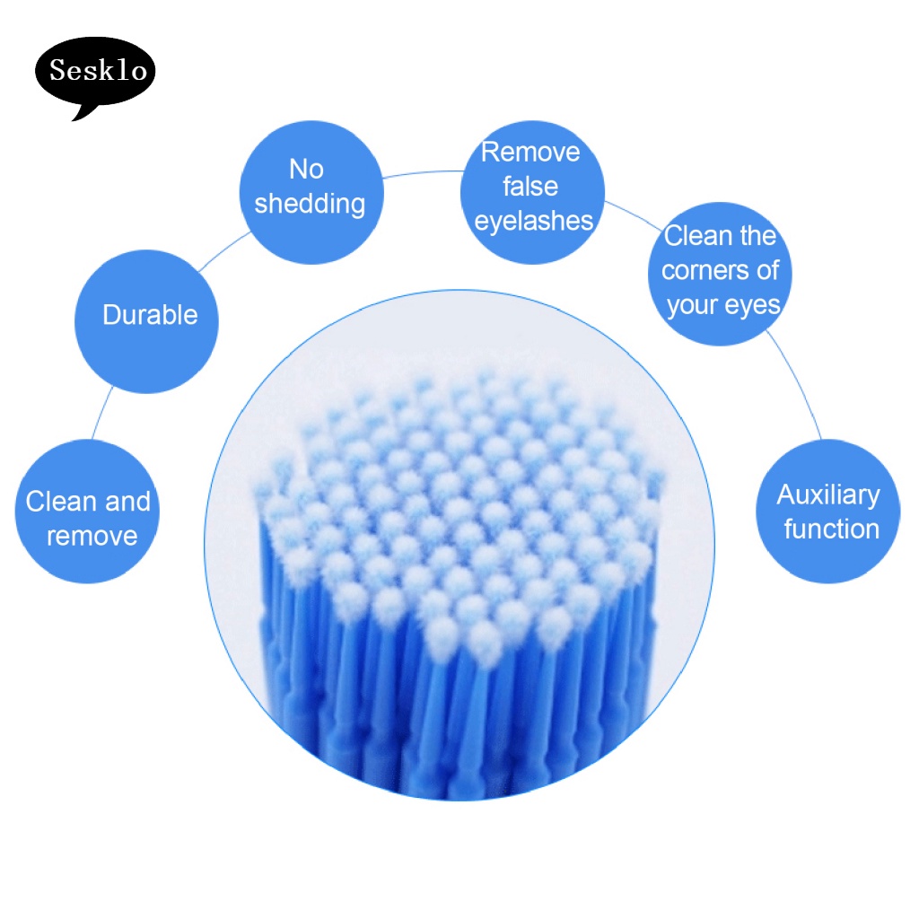 Set 100 Cọ Chuốt Mi Sử Dụng Một Lần Tiện Lợi