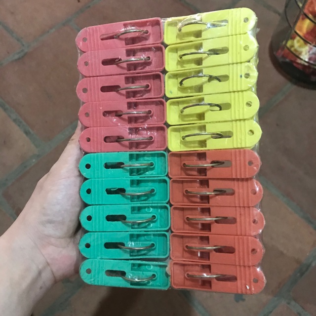 Vỉ 20 chiếc kẹp quần áo