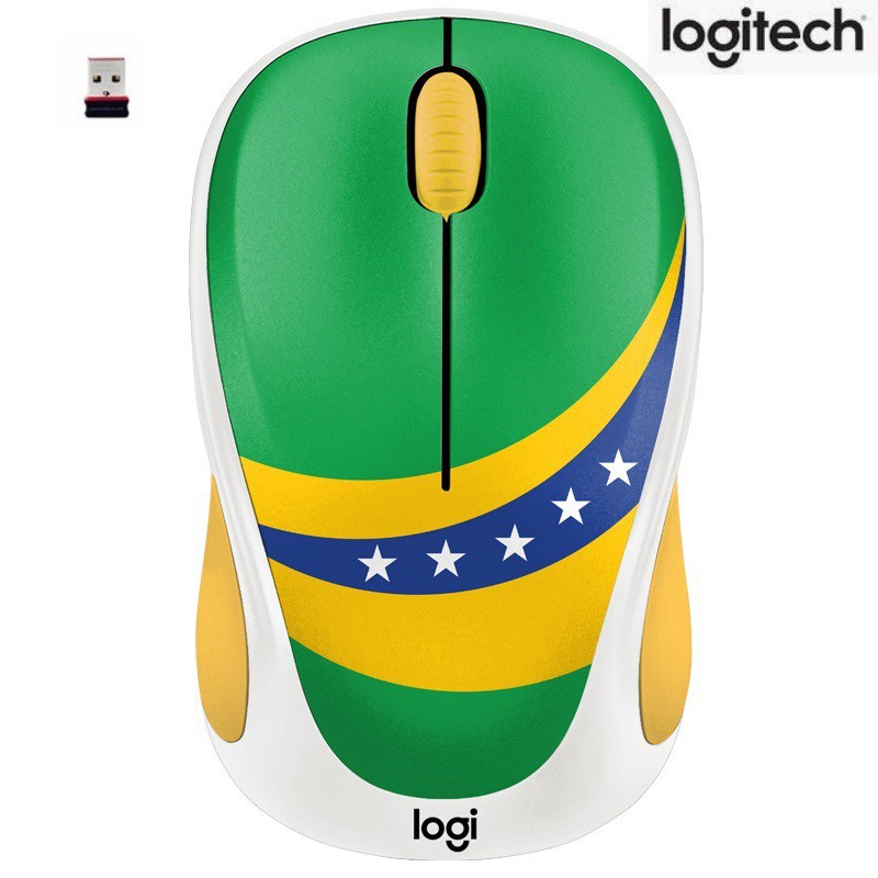 Chuột không dây Logitech M238 Brazil  - Chính hãng