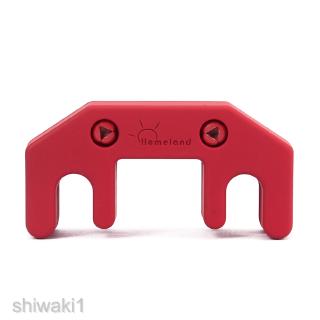 [Shiwaki1] Metal 3 / 4 4 / 4 Violin Tắt Tiếng Khá Luyện Tập Phụ Kiện Âm Nhạc Màu Đỏ