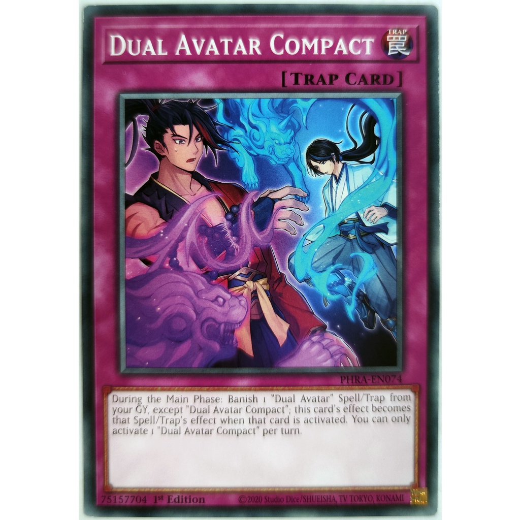 [Thẻ Yugioh] Dual Avatar Compact |EN| Common