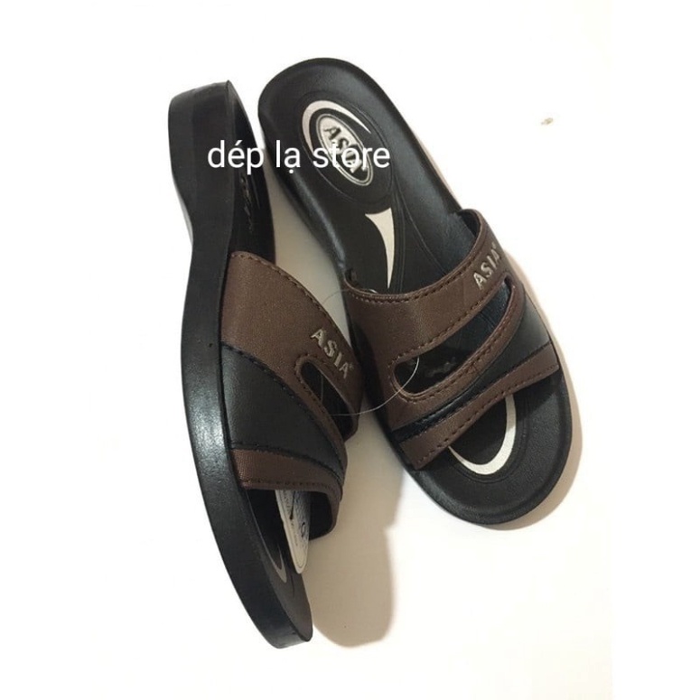 ⚡️% ẢNH THẬT⚡️ [RẺ VÔ ĐỊCH] Dép nữ asia bà già đi cực bền 2 gray clolor và đỏ mÃ 571