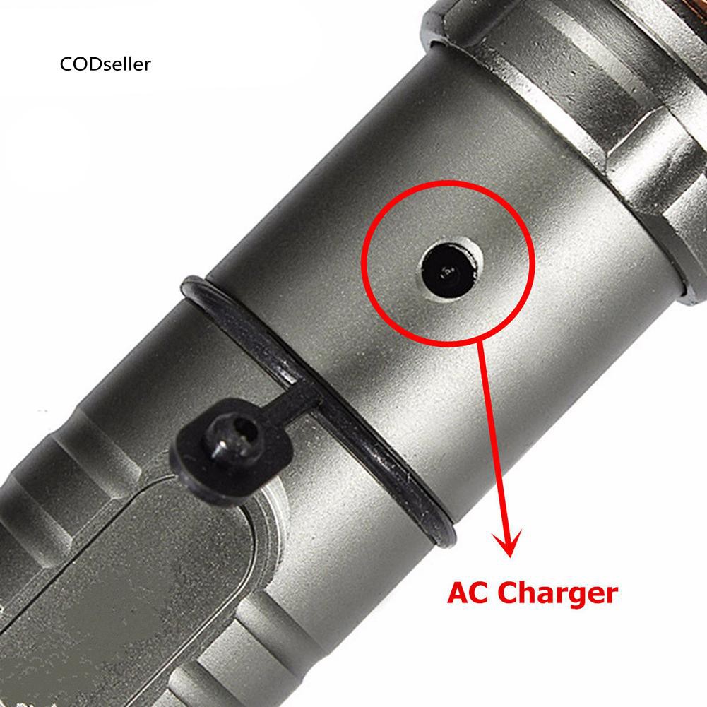 Đèn pin siêu sáng 5 cấp độ 20000LM có thể sạc lại | BigBuy360 - bigbuy360.vn