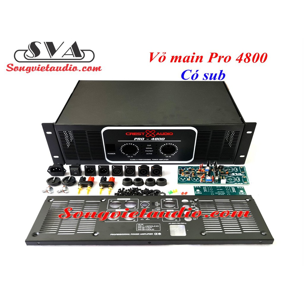 VỎ MAIN, VỎ CỤC ĐẨY SIZE 3U Pro-4800 mẫu mới nhất 2020