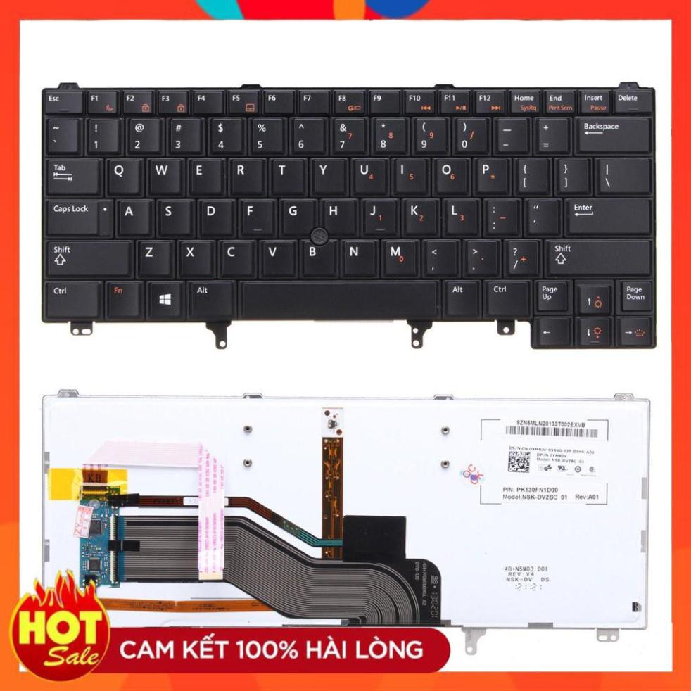 🎁 Bàn phím laptop Dell Latitude E6320 E6320 E6420 E6430 E6440 E5420 E5430 Led
