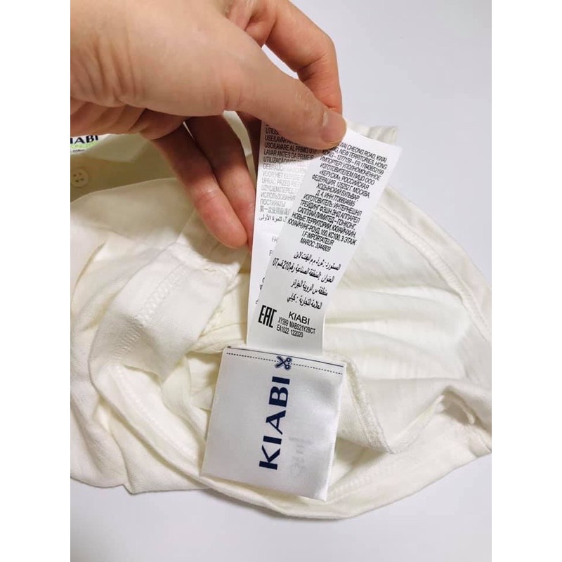 Áo Polo Cộc Tay bé trai màu trắng ngà